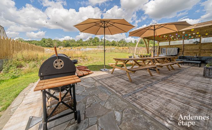 Maison de vacances � Merlemont pour 14/15 personnes en Ardenne