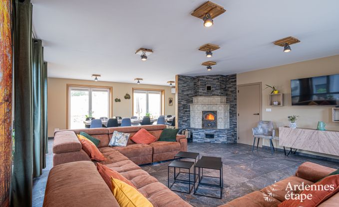 Maison de vacances � Merlemont pour 14/15 personnes en Ardenne
