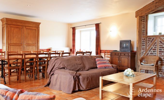 Maison de vacances � Modave pour 20/22 personnes en Ardenne