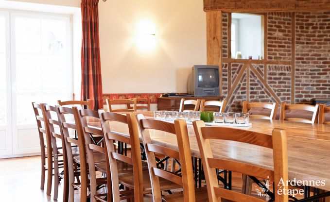 Maison de vacances � Modave pour 20/22 personnes en Ardenne