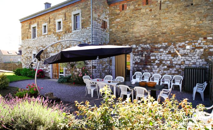 Maison de vacances � Modave pour 20/22 personnes en Ardenne