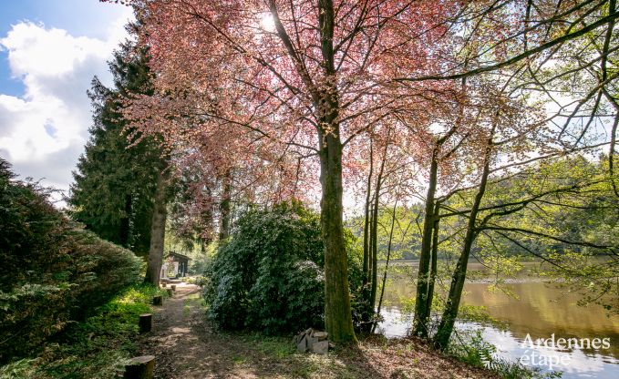 Chalet romantique au bord de l'eau pour 2 personnes � Momignies