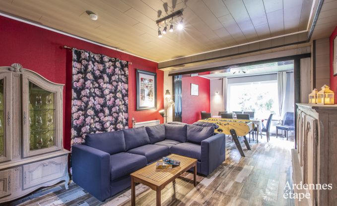 Escapade en pleine nature en Ardenne : Villa spacieuse � Houffalize (Nadrin) pour 28 personnes avec nombreux �quipements et services, animaux bienvenus