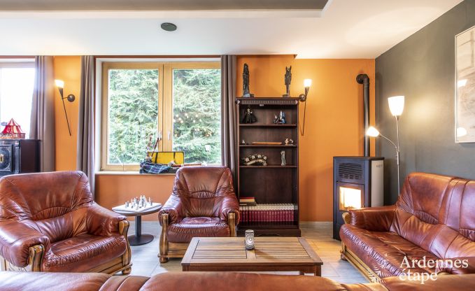 Escapade en pleine nature en Ardenne : Villa spacieuse � Houffalize (Nadrin) pour 28 personnes avec nombreux �quipements et services, animaux bienvenus