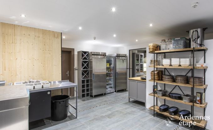 Escapade en pleine nature en Ardenne : Villa spacieuse � Houffalize (Nadrin) pour 28 personnes avec nombreux �quipements et services, animaux bienvenus