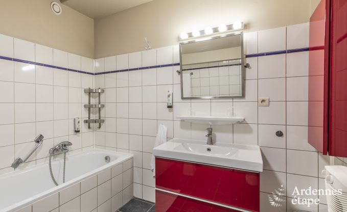 Escapade en pleine nature en Ardenne : Villa spacieuse � Houffalize (Nadrin) pour 28 personnes avec nombreux �quipements et services, animaux bienvenus