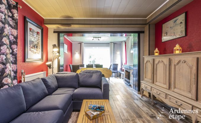 Escapade en pleine nature en Ardenne : Villa spacieuse � Houffalize (Nadrin) pour 18 personnes avec nombreux �quipements et services, animaux bienvenus