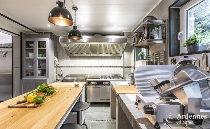 Escapade en pleine nature en Ardenne : Villa spacieuse � Houffalize (Nadrin) pour 18 personnes avec nombreux �quipements et services, animaux bienvenus