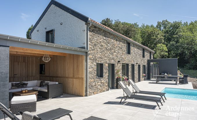 Maison de vacances � Namur pour 8 personnes avec piscine