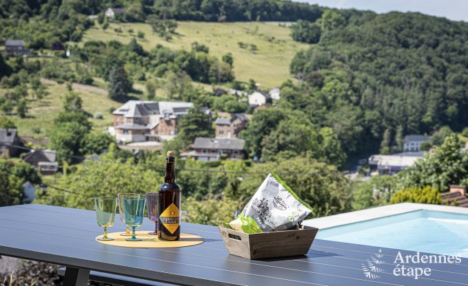 Maison de vacances � Namur pour 8 personnes avec piscine