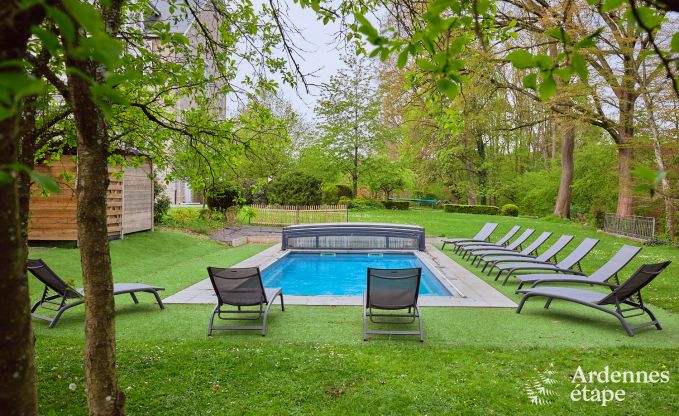 Magnifique ch�teau r�nov� avec piscine � Nassogne, Ardenne
