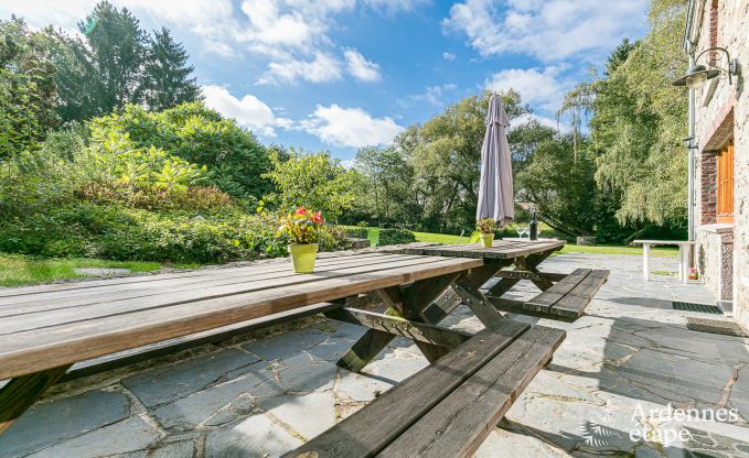 Maison de vacances � Nassogne pour 15 personnes en Ardenne