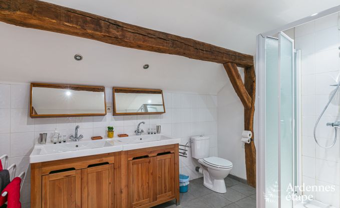 Maison de vacances � Nassogne pour 15 personnes en Ardenne