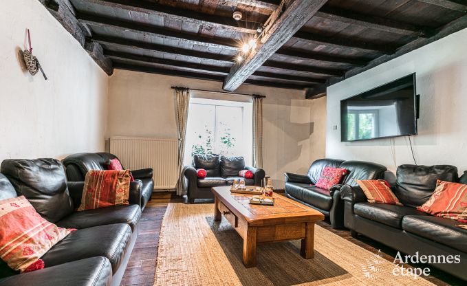 Maison de vacances � Nassogne pour 15 personnes en Ardenne