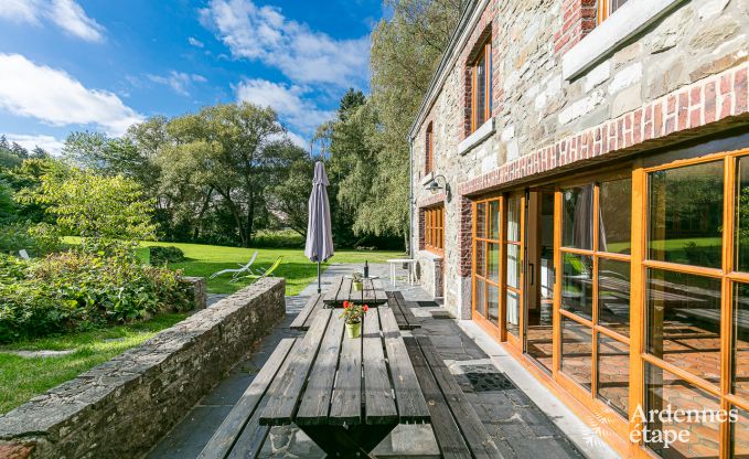 Maison de vacances � Nassogne pour 15 personnes en Ardenne