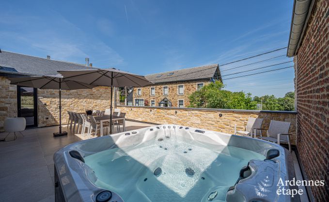 Villa luxueuse  Nassogne avec jacuzzi, 6 chambres et 6 salles de bains