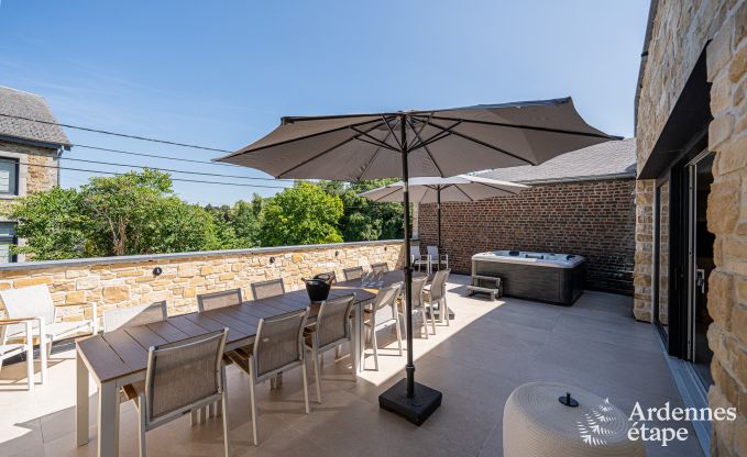 Villa luxueuse  Nassogne avec jacuzzi, 6 chambres et 6 salles de bains
