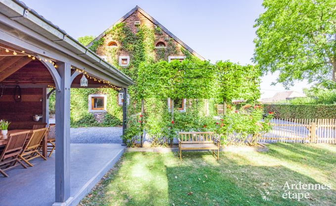 Appartement près de Ohey pour 4 personnes en Ardenne, avec un beau jardin aménagé