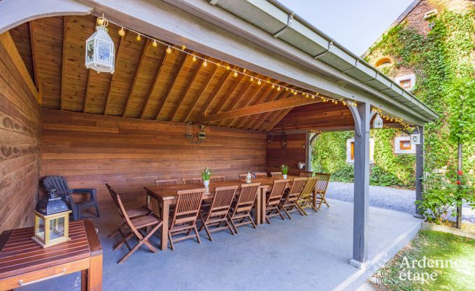 Maison de vacances � Ohey pour 15 personnes en Ardenne