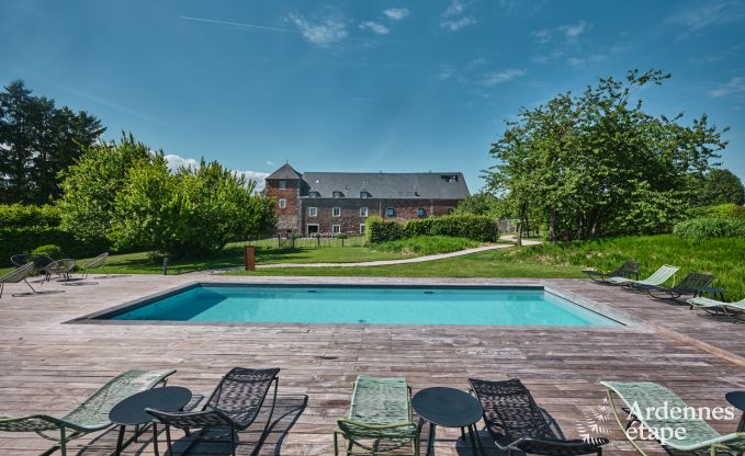 Appartement luxueux pour deux avec piscine dans le magnifique Ohey