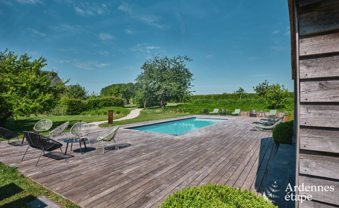 Appartement luxueux pour deux avec piscine dans le magnifique Ohey