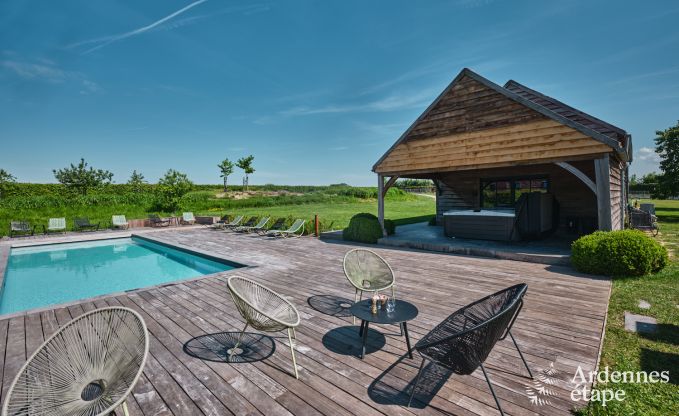 Appartement luxueux pour deux avec piscine dans le magnifique Ohey