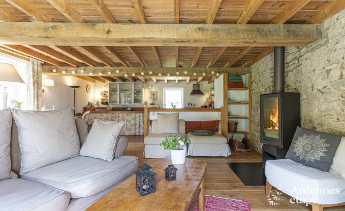 Maison de vacances avec tennis  Onhaye pour 2/3 personnes en Ardenne