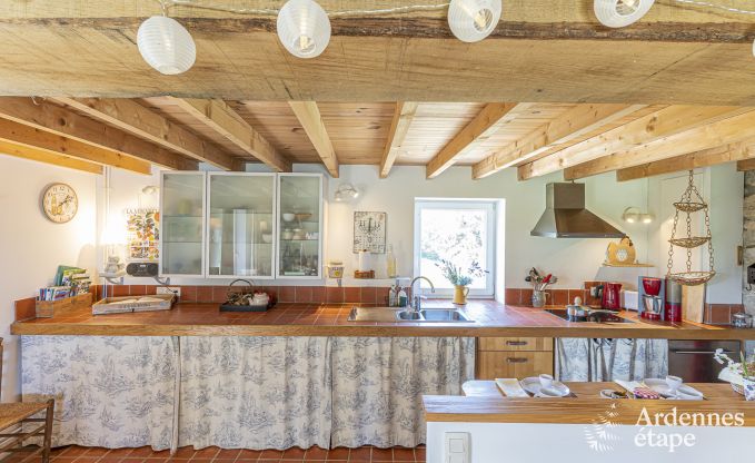 Maison de vacances avec tennis  Onhaye pour 2/3 personnes en Ardenne