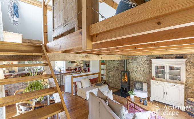 Maison de vacances avec tennis  Onhaye pour 2/3 personnes en Ardenne