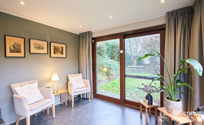 Maison de vacances � Onhaye avec piscine, jacuzzi, sauna et salles de jeux pour 14 personnes pr�s de Dinant