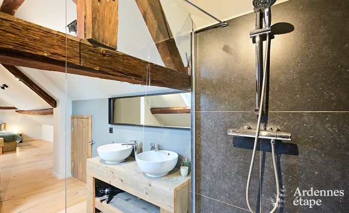 Maison de vacances � Onhaye avec piscine, jacuzzi, sauna et salles de jeux pour 14 personnes pr�s de Dinant