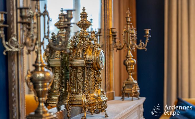 Chteau de luxe pour 30 personnes  Ouffet avec 14 chambres, 12 salles de bains, piscine intrieure, sauna et jardin priv