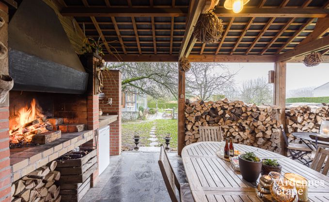 Charmante, maison chien admis � Ouffet, Ardenne