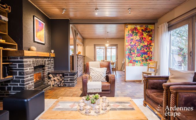 Charmante, maison chien admis � Ouffet, Ardenne