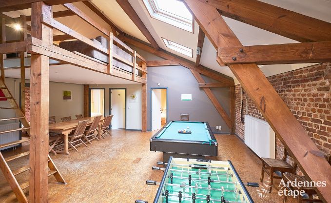Maison de vacances � Ouffet pour 32 personnes en Ardenne