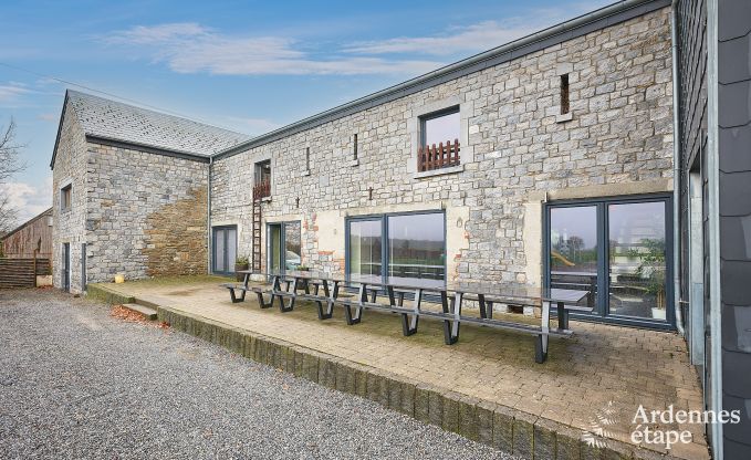Maison de vacances � Ouffet pour 32 personnes en Ardenne