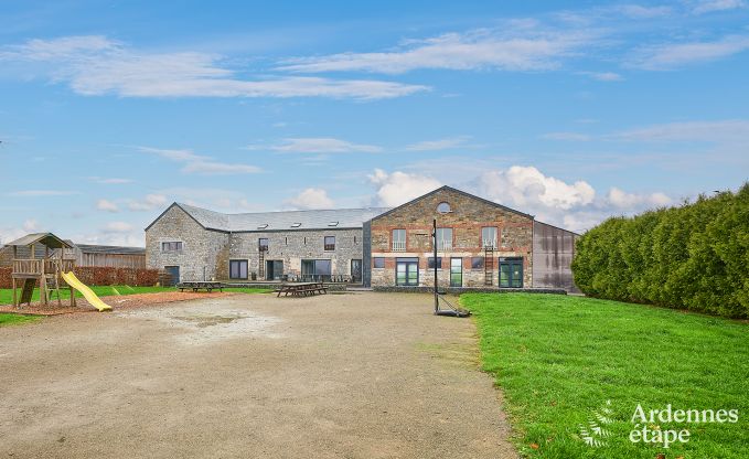 Maison de vacances � Ouffet pour 32 personnes en Ardenne