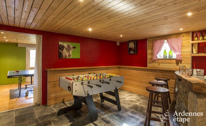 Maison de vacances � Ovifat pour 9 personnes en Ardenne