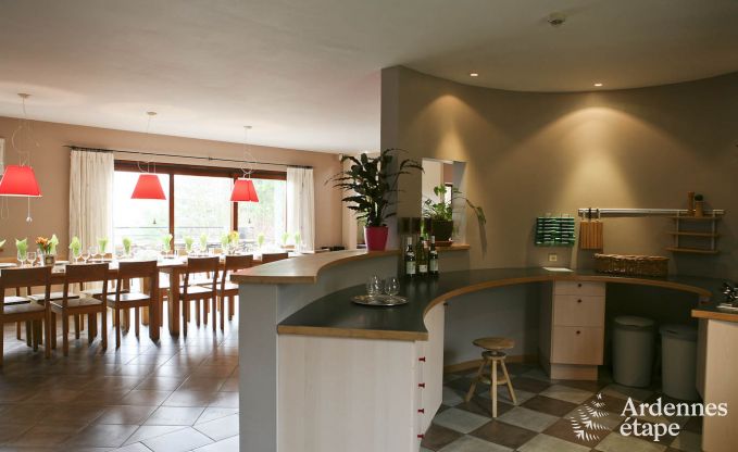 Villa de Luxe � Ovifat pour 18 personnes en Ardenne