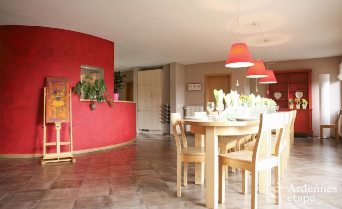 Villa de Luxe � Ovifat pour 18 personnes en Ardenne