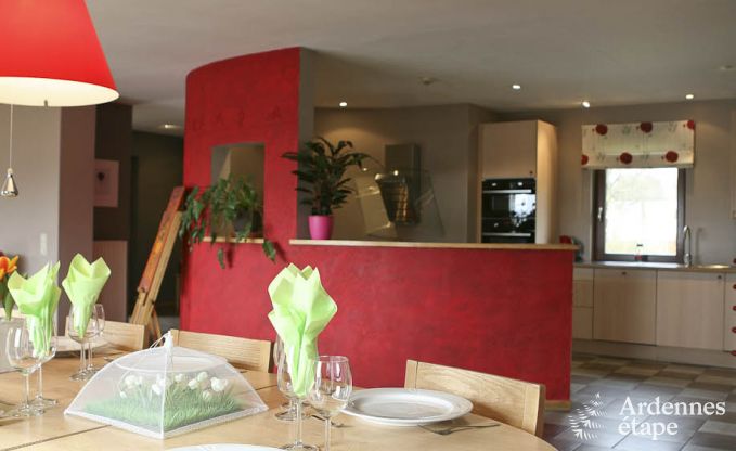 Villa de Luxe � Ovifat pour 18 personnes en Ardenne