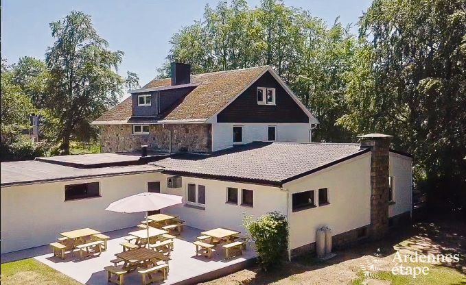 Maison de vacances � Ovifat pour 36 personnes en Ardenne