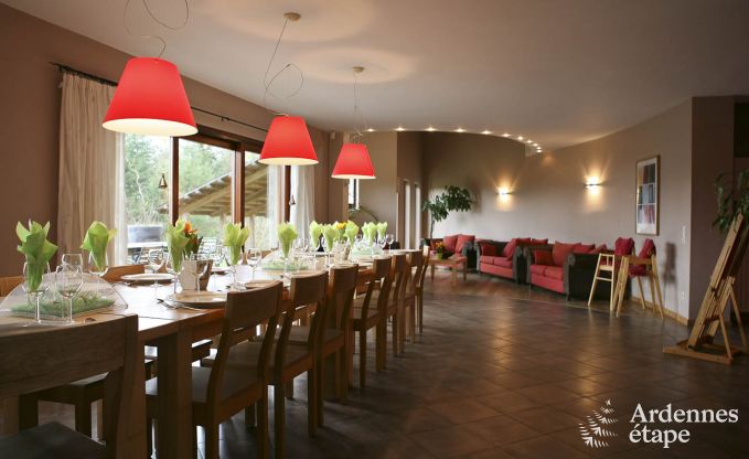 Villa de Luxe � Ovifat pour 18 personnes en Ardenne