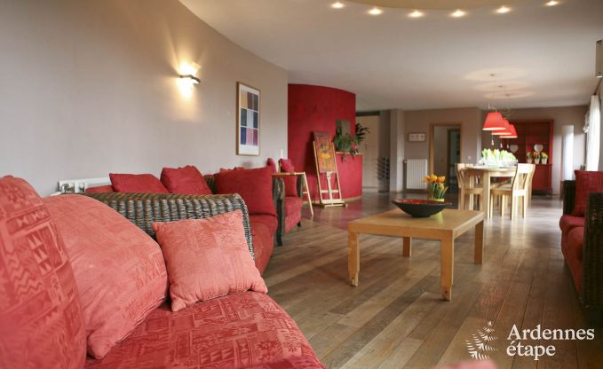 Villa de Luxe � Ovifat pour 18 personnes en Ardenne