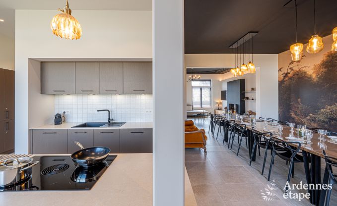 Maison de vacances moderne � Paliseul pour 14 personnes avec piscine et salle de jeux � Redu en Ardenne