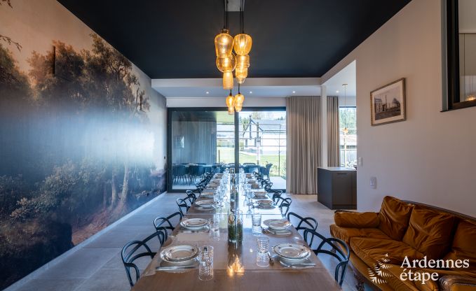 Maison de vacances moderne � Paliseul pour 14 personnes avec piscine et salle de jeux � Redu en Ardenne