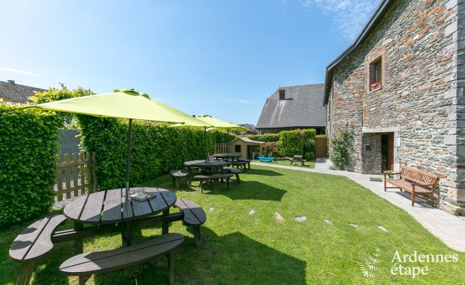 Maison de vacances � Paliseul pour 26/28 personnes en Ardenne