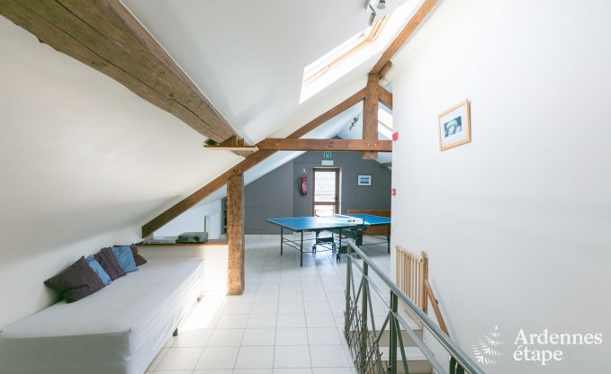 Maison de vacances � Paliseul pour 26/28 personnes en Ardenne