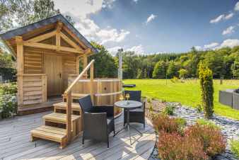 Gîte de luxe pour 10 personnes à louer en Ardenne (près de Paliseul)