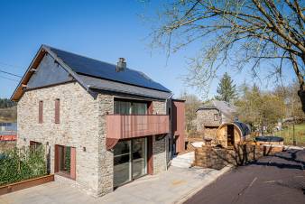 Luxueuse maison de vacances pour 9 personnes avec sauna à Our, Paliseul